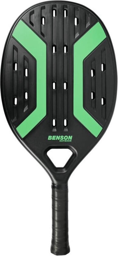 Benson Padel racket - Kracht en comfort - Perfecte grip - 49 cm - Zwart