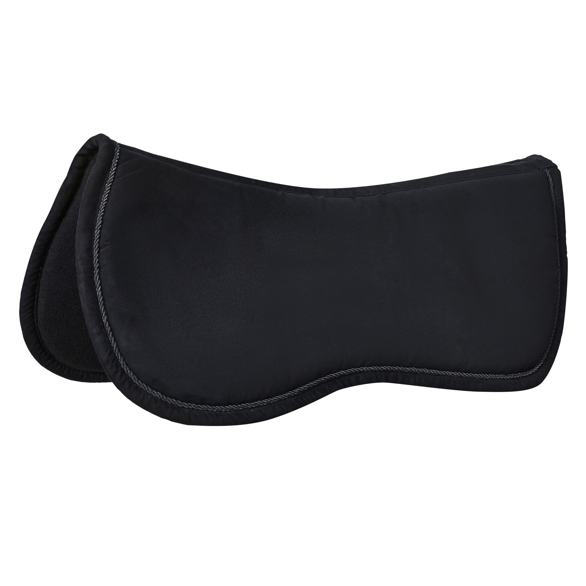 Imperial Riding Zadelonderlegger - Half Pad - Suede - Zwart
