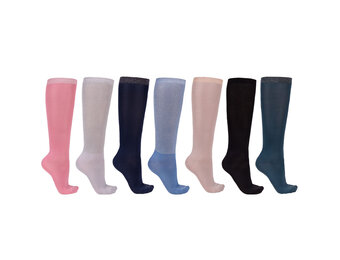 QHP Kniekous Week collection (set van 7) - Mix Kleuren
