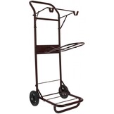 Hippo Tonic Zadelkar -Trolly - Bordeaux - L 60 x B 38 x H 127 cm