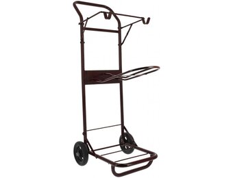 Hippo Tonic Zadelkar -Trolly - Bordeaux - L 60 x B 38 x H 127 cm