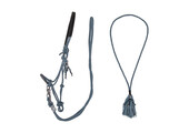 QHP Touwhalster & Neckrope Liberty - Petrol