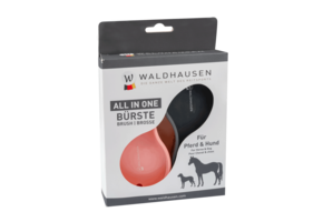 Waldhausen Alles-in-één borstel - Grijs & Roze