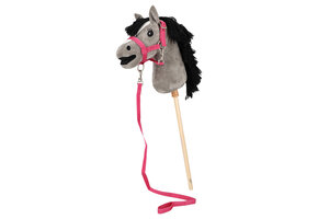 QHP Halsterset Hobby Horse - Fuchsia