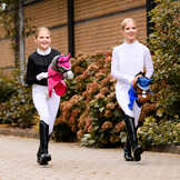 QHP Fleecedeken Hobby Horse - Fuchsia