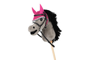 QHP Oornetje Hobby Horse - Fuchsia