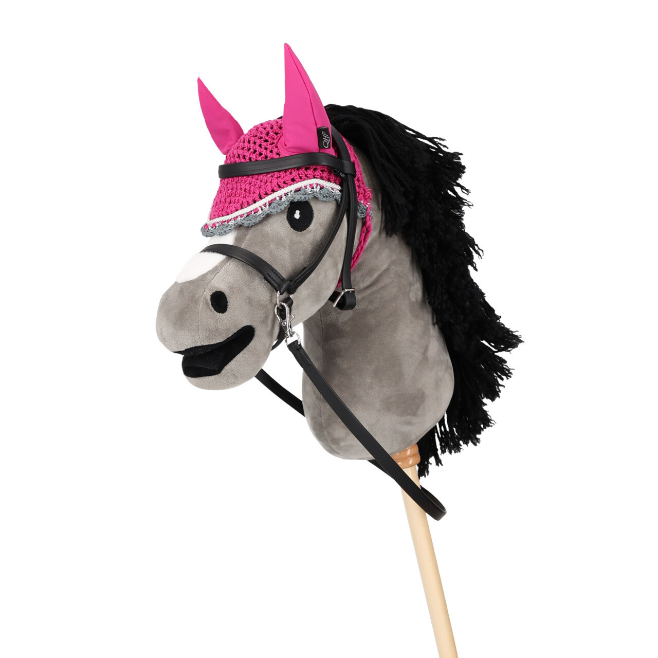 QHP Oornetje Hobby Horse - Fuchsia