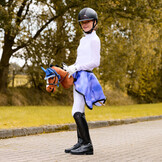 QHP Oornetje Hobby Horse - Kobalt Blauw