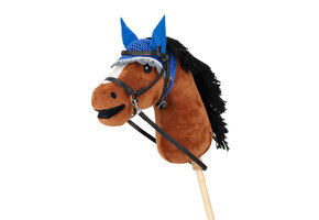 QHP Oornetje Hobby Horse - Kobalt Blauw
