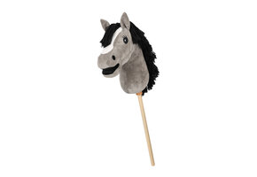 QHP Stokpaard Hobby Horse - Grijs