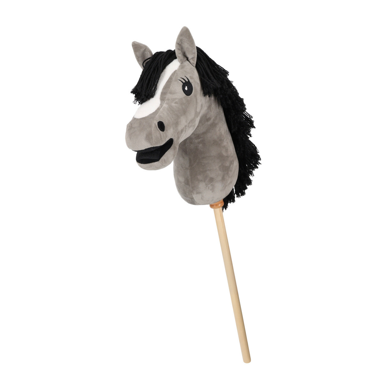 QHP Stokpaard Hobby Horse - Grijs