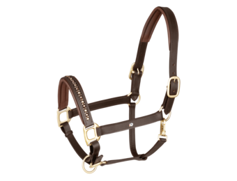 Waldhausen X-Line leren Halster Crystal - Bruin