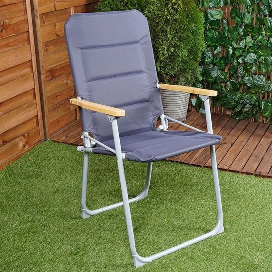 Excellent - Duurzaam Bamboehout - Opvouwbaar - Tuinstoel - Campingstoel – Set van 4