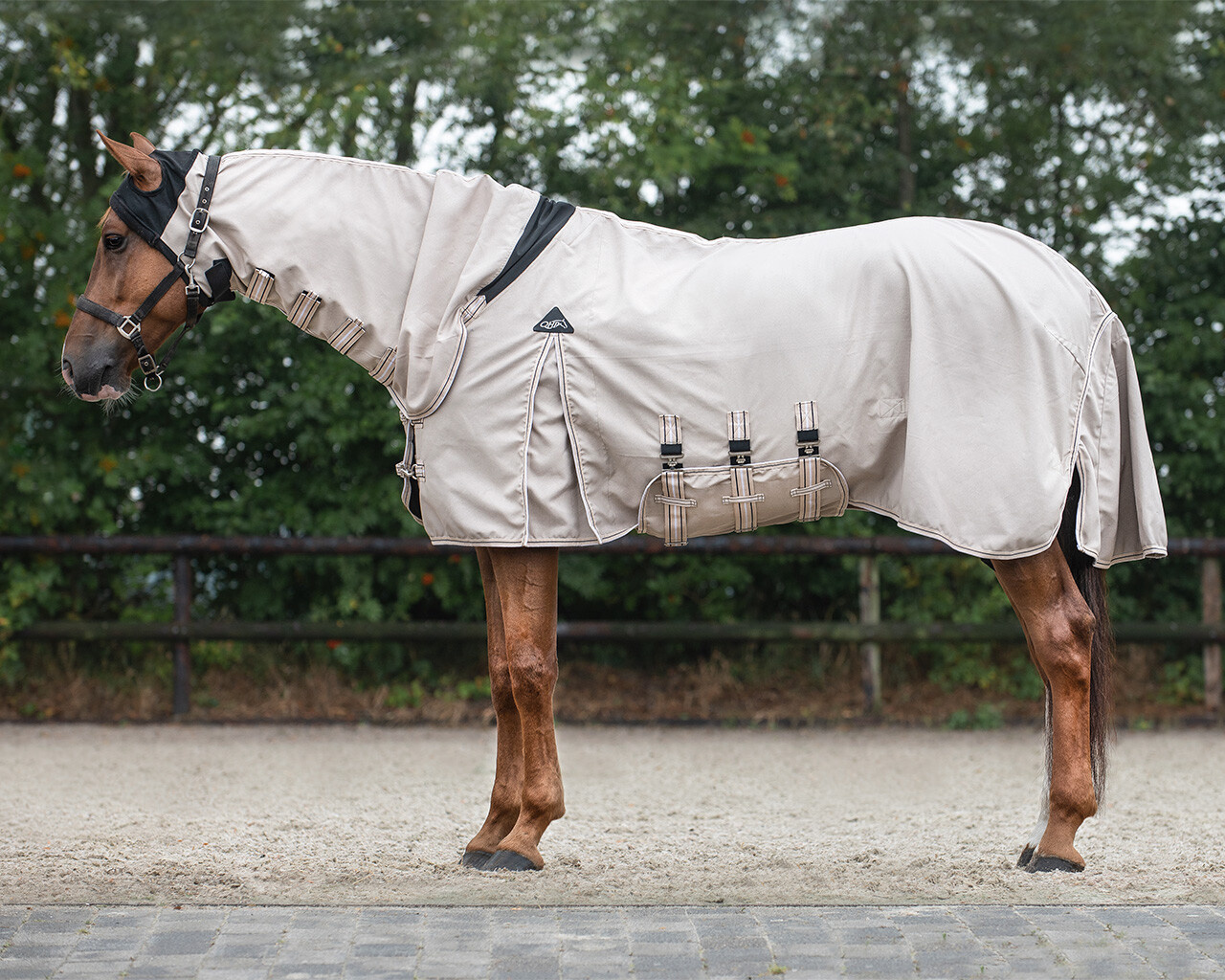 QHP Eczeemdeken Hoodie - Beige