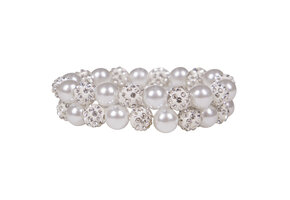 QHP Knotband Twinkle - Wit