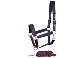 Harry's Horse Halsterset Just Ride NightSky - Navy