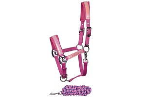 Harry's Horse Halsterset Diva Violet - Cyclamen