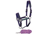 Harry's Horse Halsterset Diva Violet - Wisteria - Maat Pony