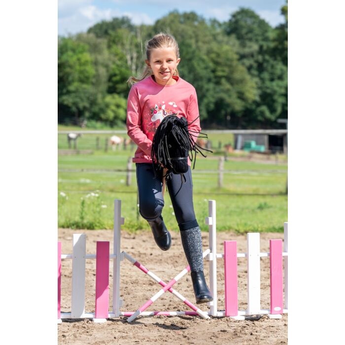HKM Hobby Horse - Zwart/ Wit