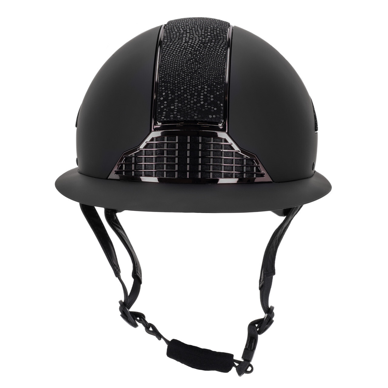 QHP Veiligheidscap Detroit Polo Visor - Zwart