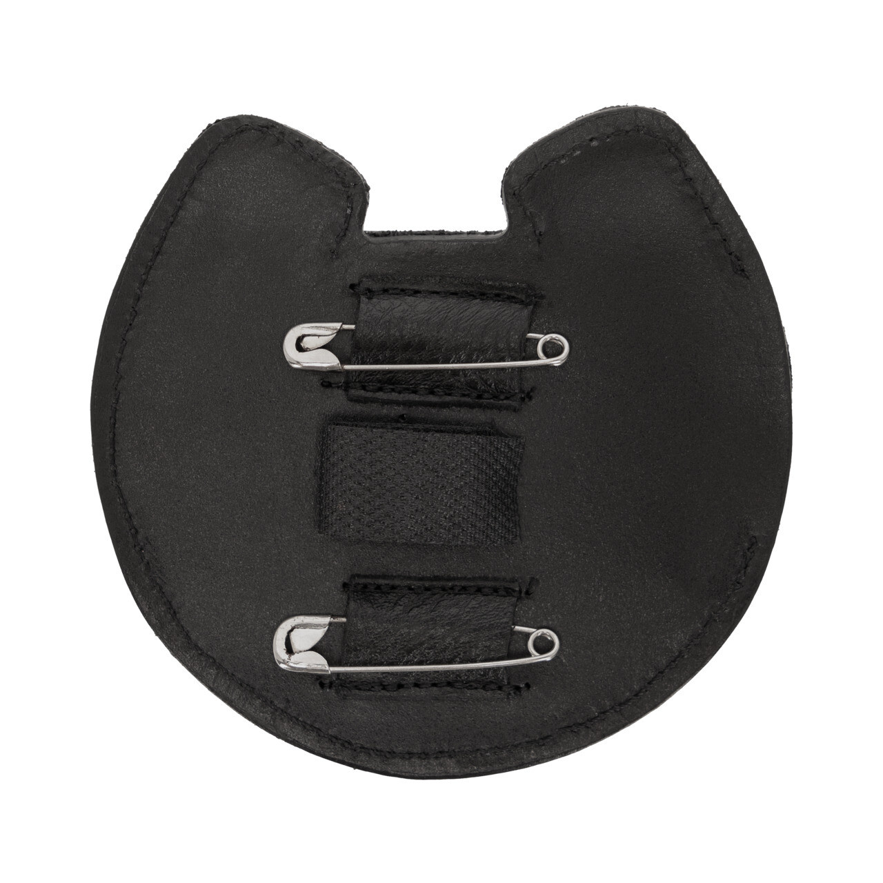 QHP Nummerhouder Horseshoe - Zwart