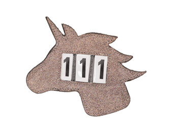 QHP Nummerhouder Unicorn - Multi