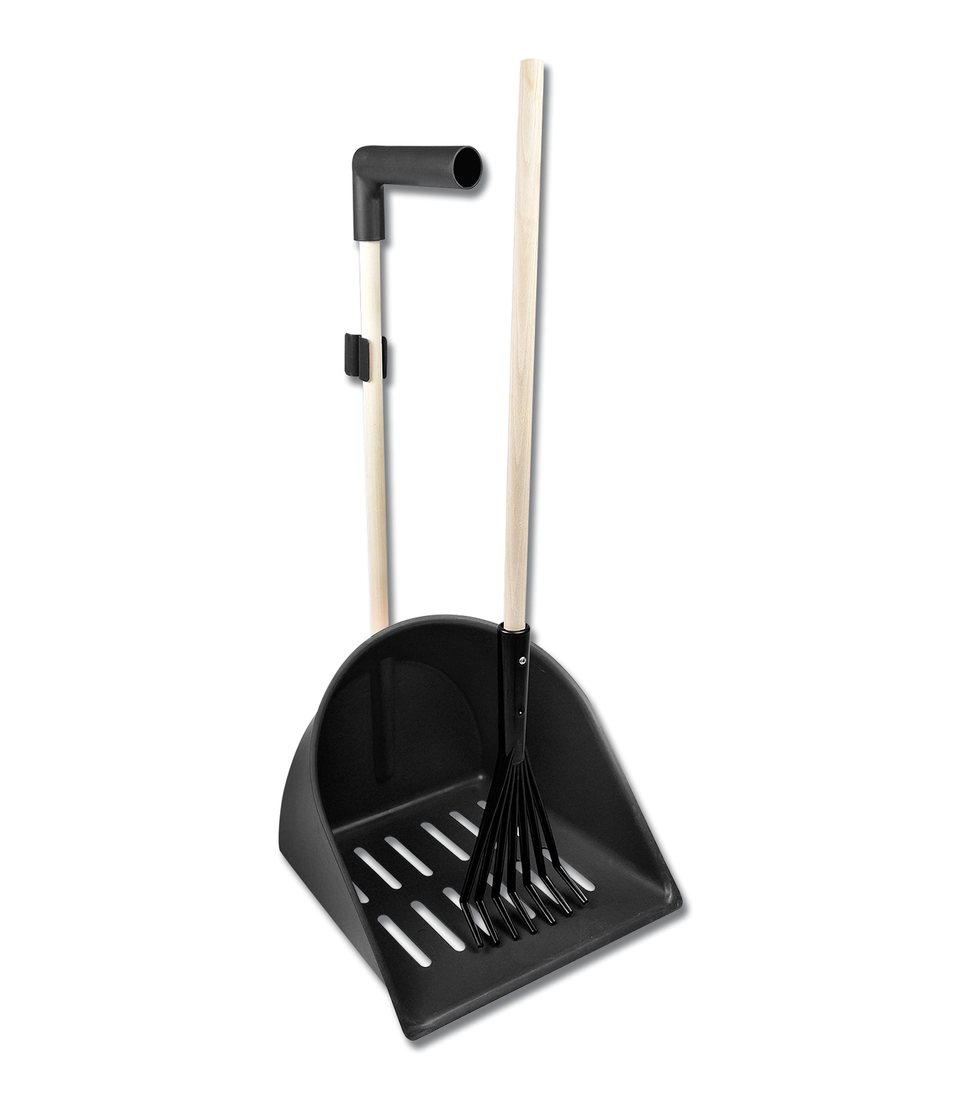 Waldhausen MestBoy Shaker met Hark XL - Zwart