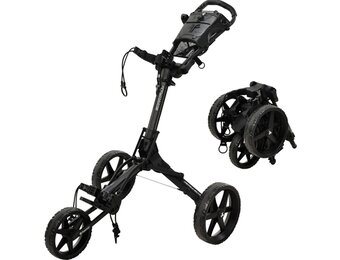Fastfold Smart Golftrolley - Zwart - nieuw model 2025