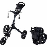Fastfold Smart Golftrolley - Zwart - nieuw model 2025