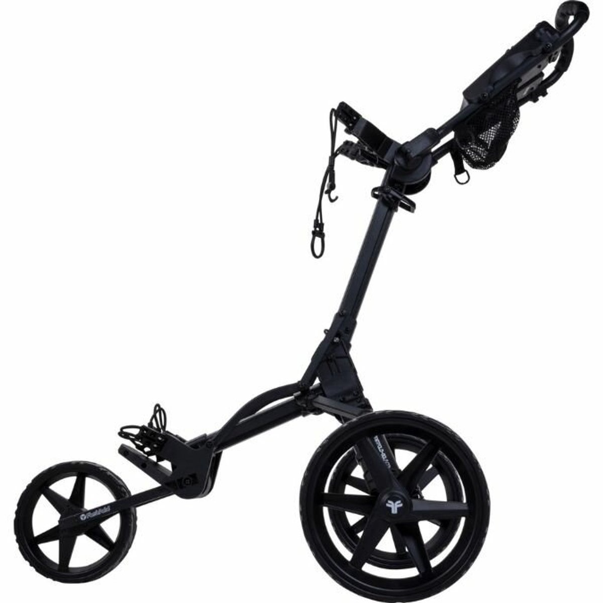 Fastfold Smart Golftrolley - Zwart - nieuw model 2025