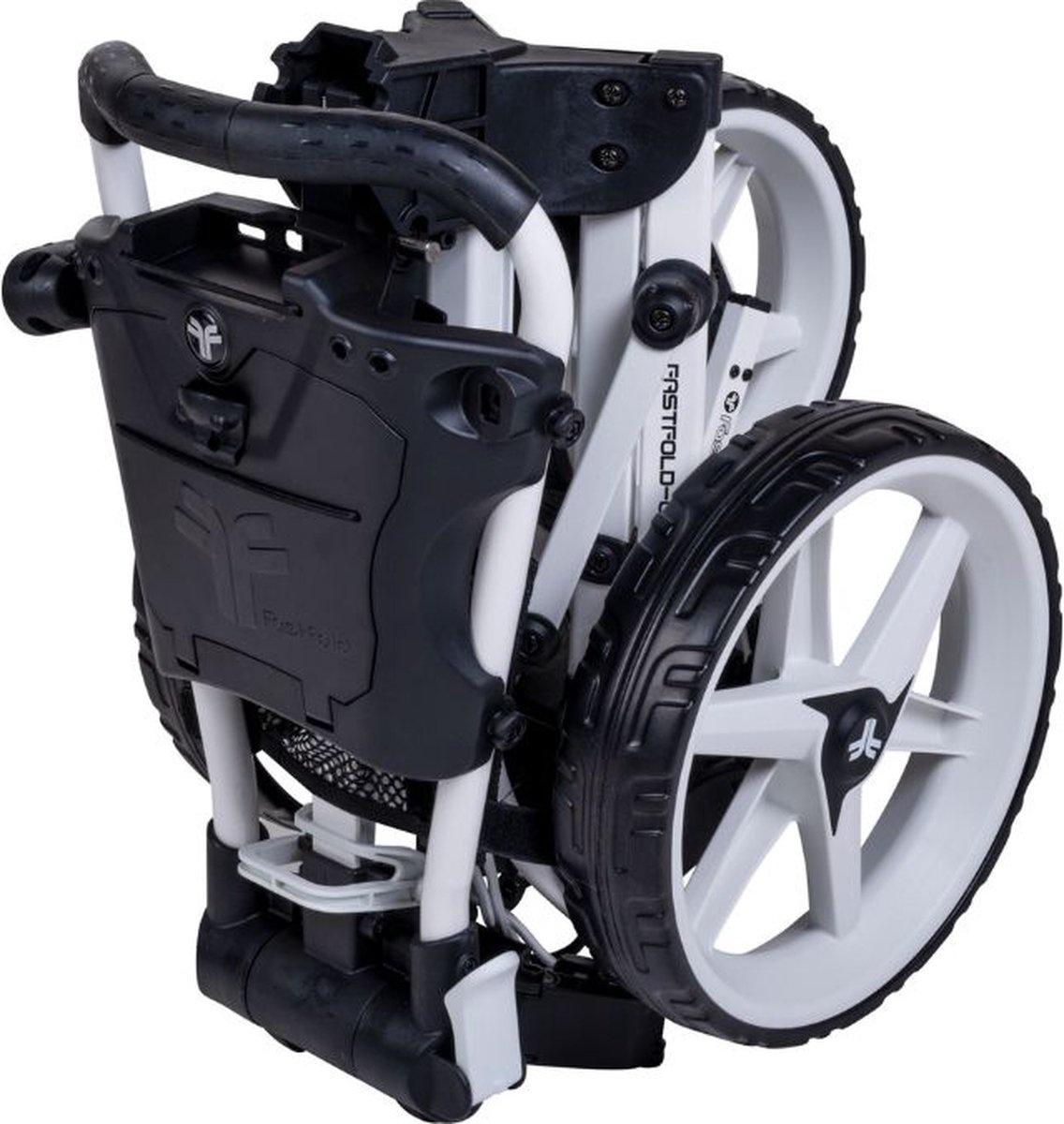 Fastfold Smart Golftrolley - Wit - nieuw model 2025