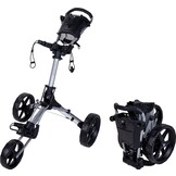 Fastfold Smart Golftrolley - Zilver - Model 2025
