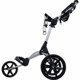 Fastfold Smart Golftrolley - Zilver - Model 2025