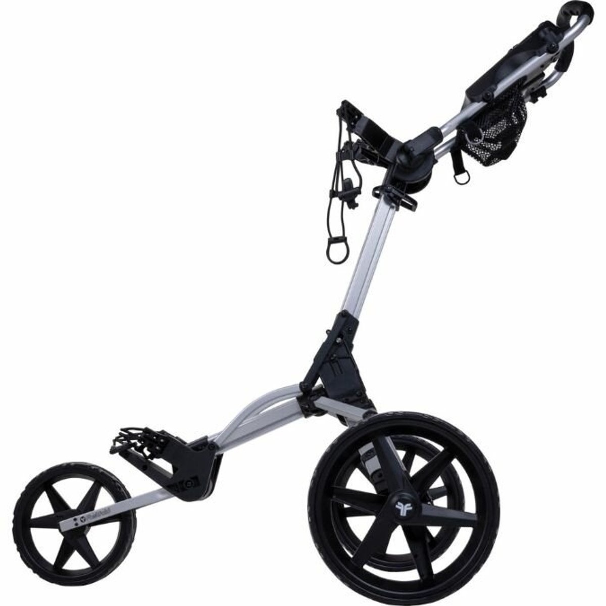 Fastfold Smart Golftrolley - Zilver - Model 2025