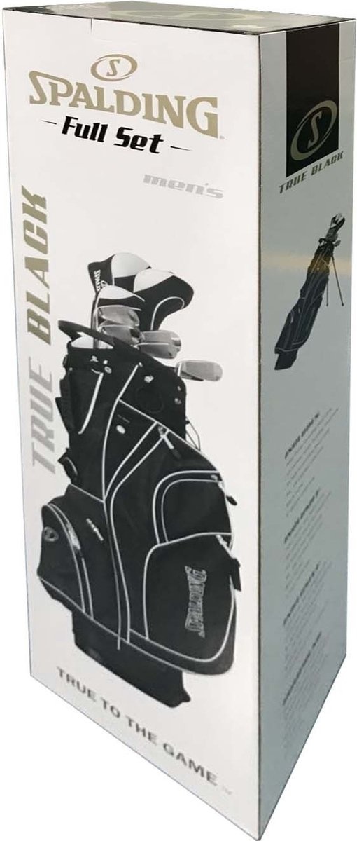 Spalding True Black 14-Delige Golfset +1 Inch (graphite shaft)