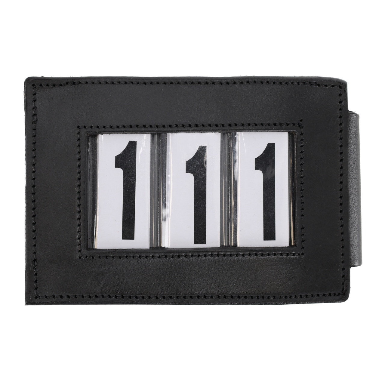QHP Nummerhouder Clip - Zwart