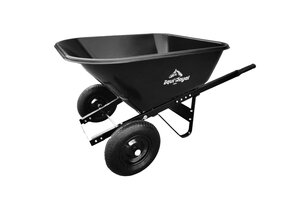 Equiroyal - Kruiwagen - Dubbele wielen - 220L inhoud - Met kiepfunctie - Extra stevig