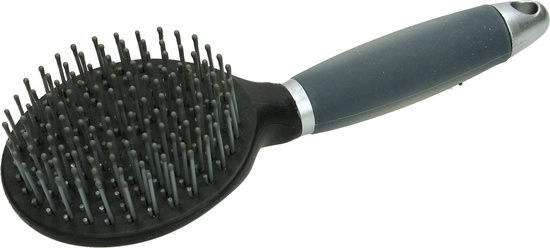 HB Soft Gel Staart & Manenborstel - Lichtblauw