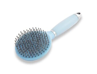 HB Soft Gel Staart & Manenborstel - Lichtblauw