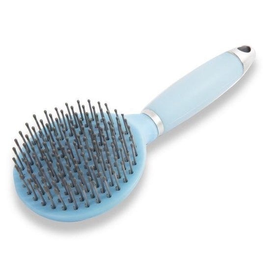 HB Soft Gel Staart & Manenborstel - Lichtblauw