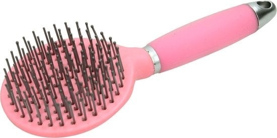 HB Soft Gel Staart & Manenborstel - Lichtblauw