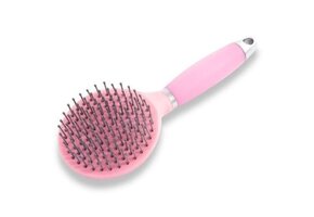 HB Soft Gel Staart & Manenborstel - Roze