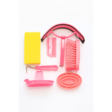 HB Poetsset 8 delig - Roze