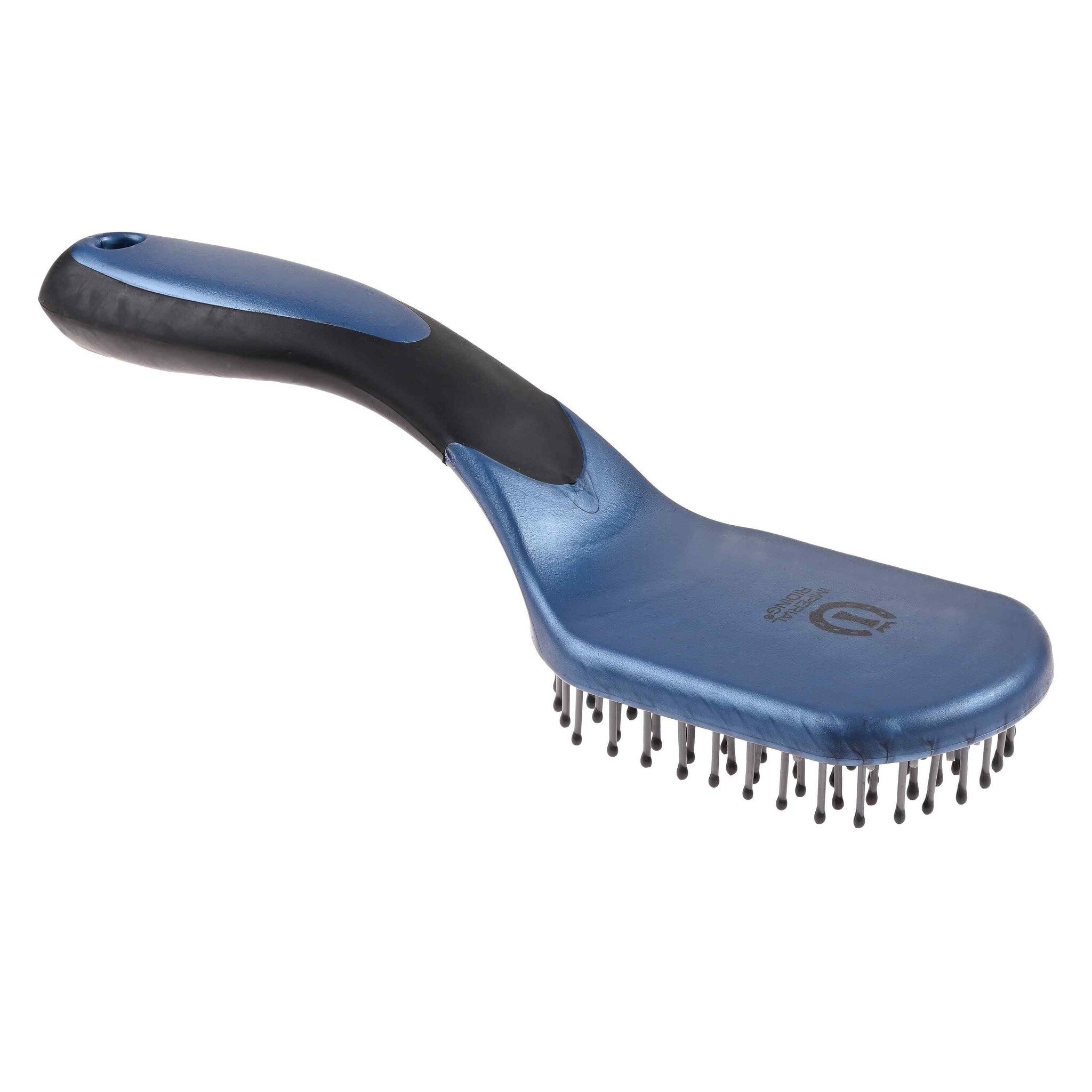 Imperial Riding Staart & Manenborstel Boomerang - Ballerina Metallic