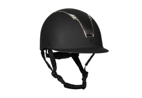 Horka Veiligheidshelm Sparrow - Zwart / Zilver Carbon