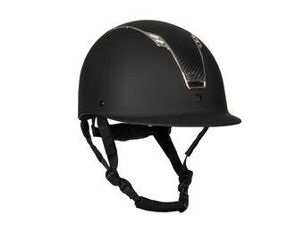 Horka Veiligheidshelm Sparrow - Zwart / Zilver Carbon