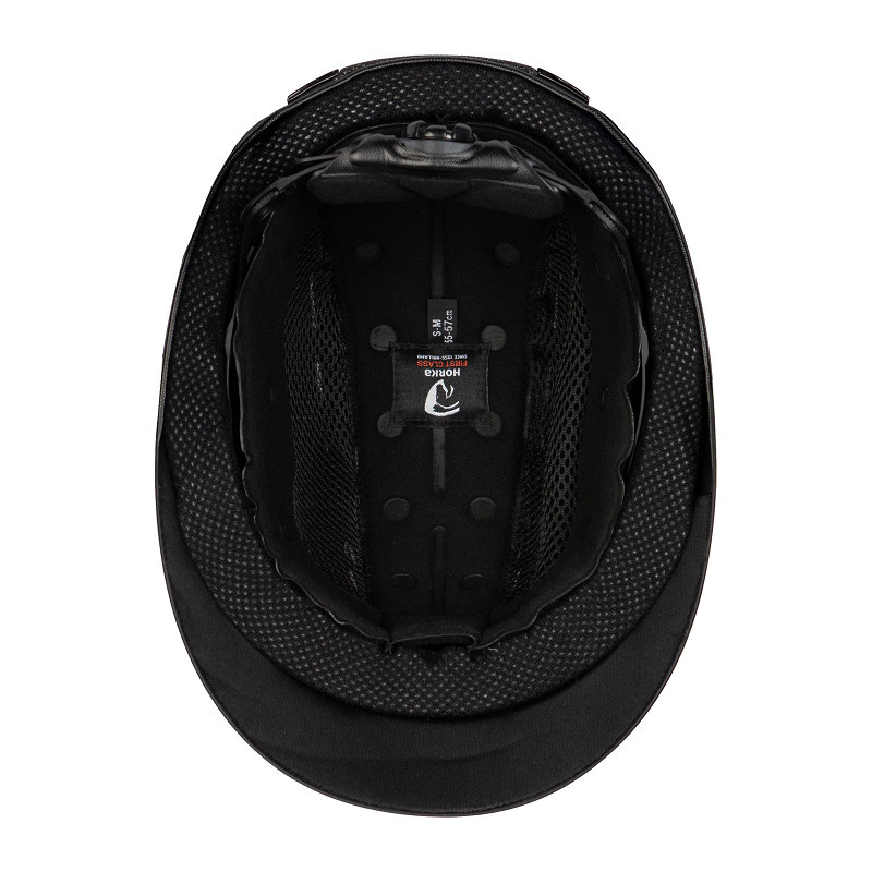 Horka Veiligheidshelm Sparrow - Zwart / Zilver Carbon