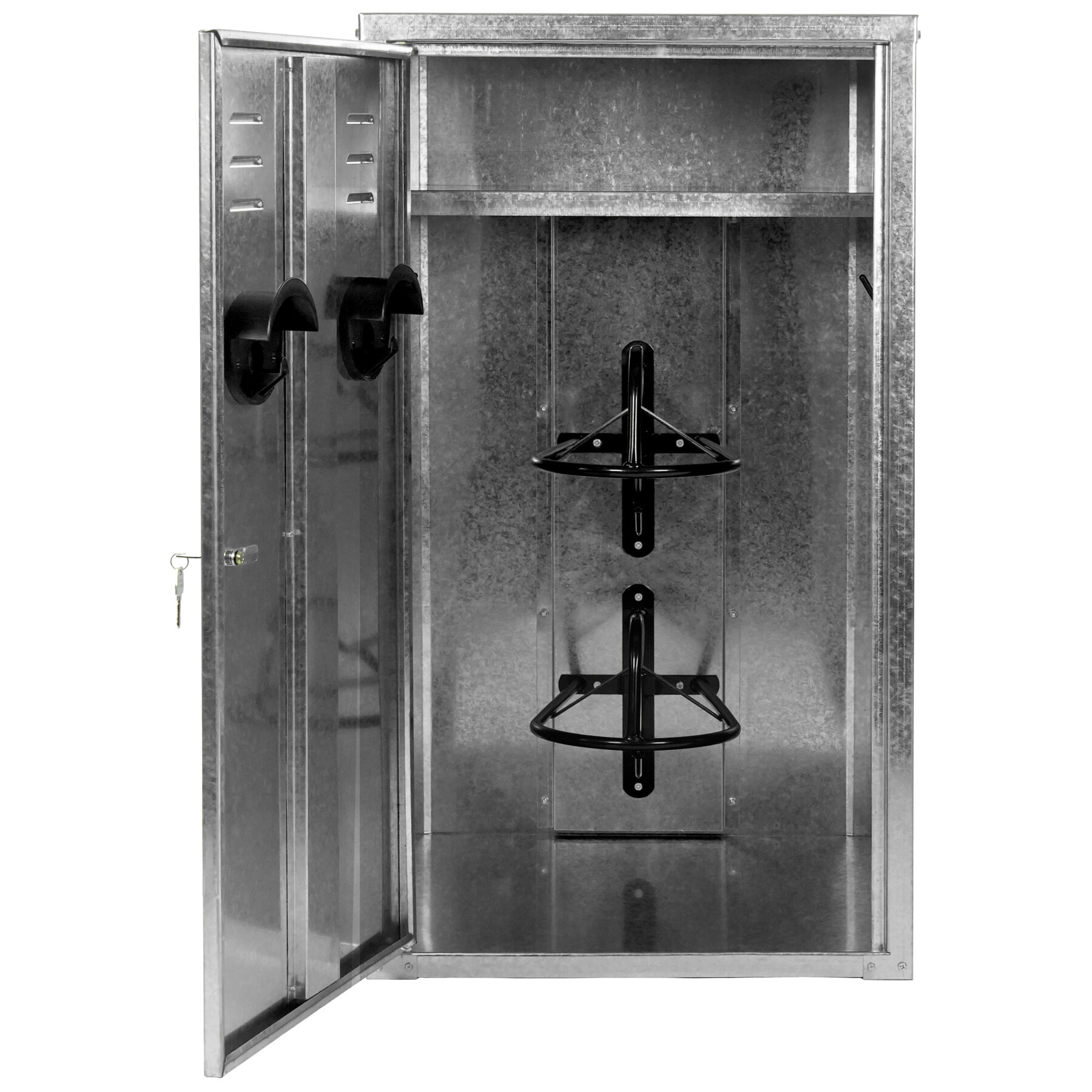 Hippo Tonic Metalen Zadelkast - 60x60x150 cm