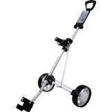 Skipper Golftrolley 2 wielen - Aluminium - Wit - Inklapbaar