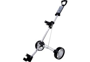 Skipper Golftrolley 2 wielen - Aluminium - Wit - Inklapbaar